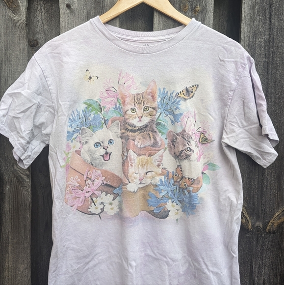 The Mountain Tops - The Mountain "Vintage" Kitten Tee